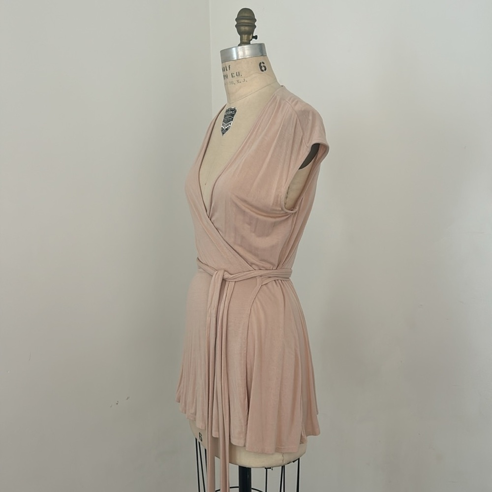 Women’s jersey wrap top